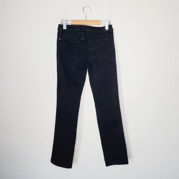 SECOND YOGA Black Straight Leg Jeans - Picture 6 of 11